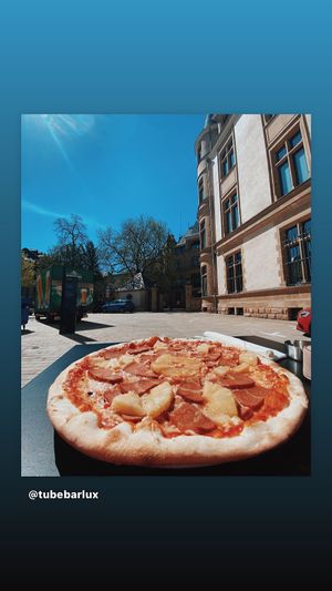Hawaiian  at The Tube Bar in Luxembourg City