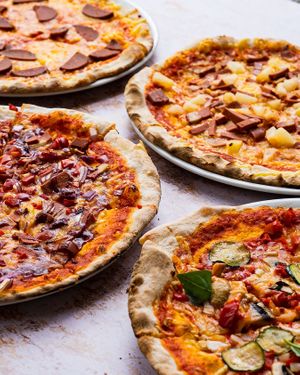 All pizzas at The Tube Bar in Luxembourg City