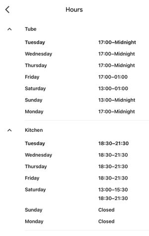   at The Tube Bar in Luxembourg City