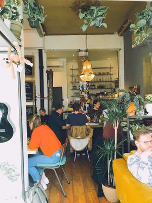 Super pretty cafe at Lui Huiskamercafé in Groningen