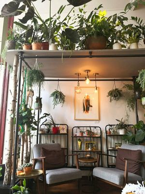 Sitting Area at Lui Huiskamercafé in Groningen