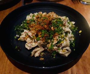 Wild mushroom radiatore at Greens Restaurant in San Francisco