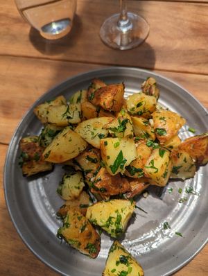 Potatoes at Greens Restaurant in San Francisco