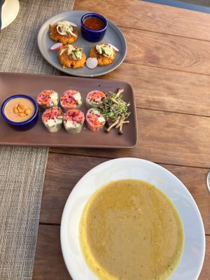   at Greens Restaurant in San Francisco