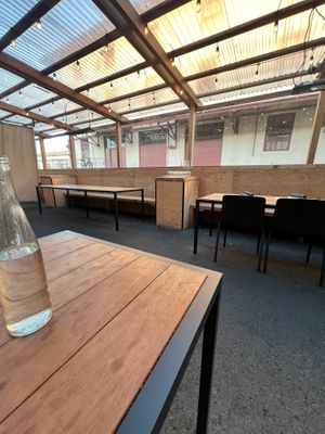   at Greens Restaurant in San Francisco