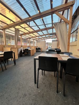   at Greens Restaurant in San Francisco