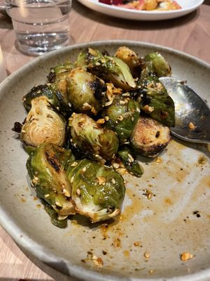 Brussel Sprouts  at Greens Restaurant in San Francisco