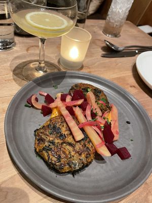   at Greens Restaurant in San Francisco