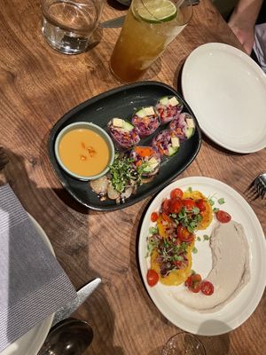   at Greens Restaurant in San Francisco