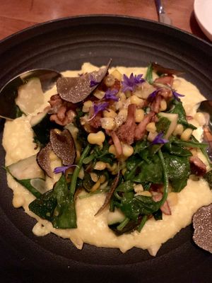Polenta at Greens Restaurant in San Francisco