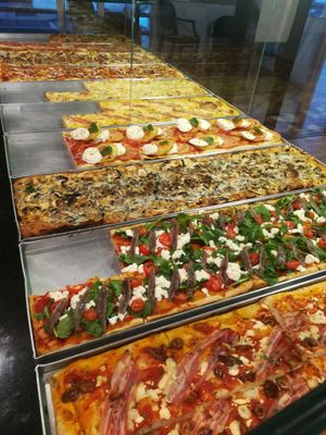 mostrador at Daniele Pizza al Taglio in Lanzarote