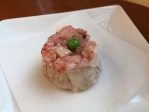 shaomai  at Loving Hut in Tokyo