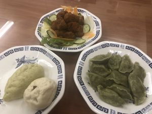 Assortment at Loving Hut in Tokyo