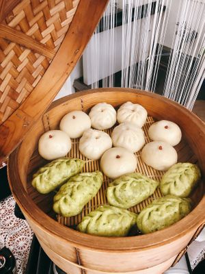 buns at Loving Hut in Tokyo