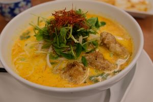 Dandan Ramen at Loving Hut in Tokyo