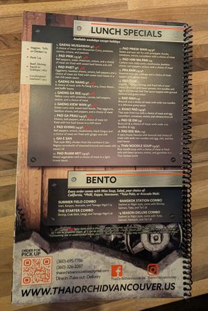  at Thai Orchid in Vancouver