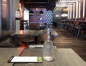 Inside at Social Cantina in Bloomington