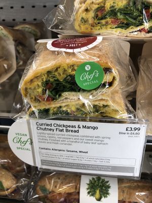 Chef special vegan wrap! at LGW - Pret A Manger - NT in Horley