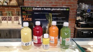 Tasteful juices. Recommend nr. 06 at Grezzo Raw Chocolate in Milan