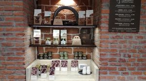 . at Grezzo Raw Chocolate in Milan