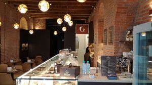 . at Grezzo Raw Chocolate in Milan