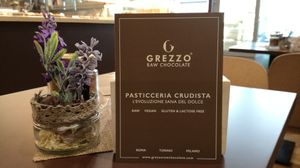 . at Grezzo Raw Chocolate in Milan