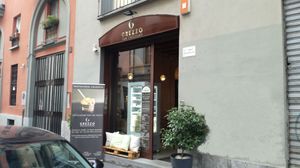 . at Grezzo Raw Chocolate in Milan