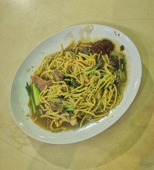 Not a looker but it definitely tasted very good!  I'm glad I trusted the review here and ordered this fried hokkien mee.  The viscosity of the gravy was just the way I like it. at Tanaka Vegetarian 巧田中素食 - Bukit Gombak in West Singapore