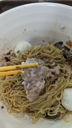 Saturday - Bak Chor Mee at Tanaka Vegetarian 巧田中素食 - Bukit Gombak in West Singapore