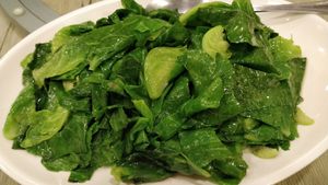 Stir fried Baby kai lan at A-Roy Thai in Central Singapore