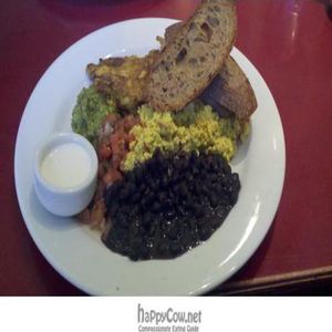 Southwestern tofu scramble!!! at Herbivore - Mission District in San Francisco