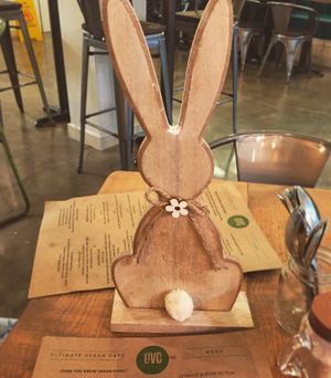 Cute! at Ultimate Vegan Cafe in Lichfield