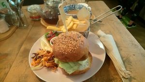 Filet of no fish! at Ultimate Vegan Cafe in Lichfield