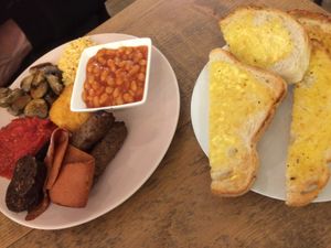 Ultimate brunch - everything you could want for breakkie or lunch!  at Ultimate Vegan Cafe in Lichfield