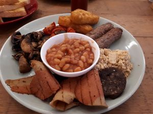 Ultimate breakfast at Ultimate Vegan Cafe in Lichfield