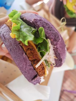 Flower burger at Flower Burger in Rimini