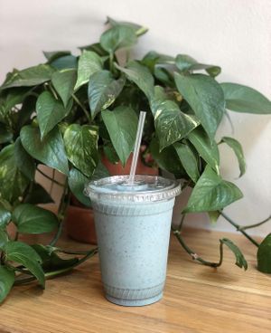 blue shake at Brewed+Pressed - Payne St in Dallas
