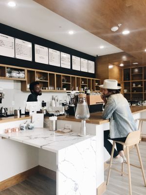 nice atmosphere  at Brewed+Pressed - Payne St in Dallas