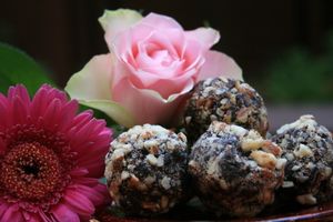 Afroditte balls from Ambrosia catering, Copenhagen at Ambrosia in Copenhagen