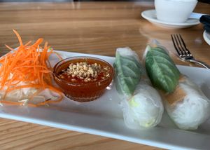 basil and tofu rolls at Coco Thai Cuisine in Orlando