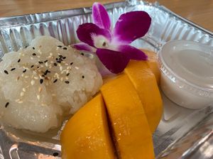 mango and sticky rice dessert  at Coco Thai Cuisine in Orlando