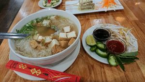 Vegan pho at Coco Thai Cuisine in Orlando