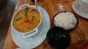 Red curry at Coco Thai Cuisine in Orlando