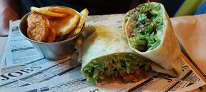 Taco vegano (picante) at Txinuk in Getxo