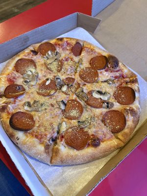   at Americana Pizza in Boise