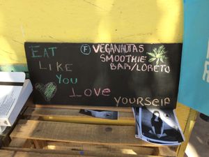 Veganautas at Veganautas Smoothie Bar in Loreto