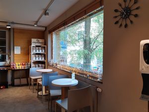 Indoor seating at Kleiner - Wipkingen in Zurich