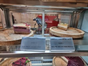 Cakes 1 at Plantmilkyway in Budapest