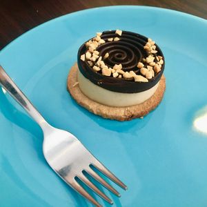 Peanut cookie at Plantmilkyway in Budapest