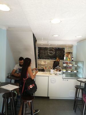 inside at Plantmilkyway in Budapest